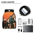 thumbnail image 6 of My Hero Academia Backpack, Anime Travel Laptop Backpack, Casual Daypack For College School, Back To School Gift For Men & Women,Unisex Computer Bag Fits 16 Inch Notebook, 6 of 8