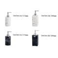 thumbnail image 5 of Round Square 270ml 500ml Dispenser Pump Bottle Refillable Liquid Countertop Pump, 5 of 8