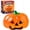 Orange, variant on Halloween Pumpkin Squishy, 2.36" Soft Cute Halloween Pumpkin Design Slow Rising Glitter Dumpling Squishies Spooky Squeeze Stress Relief Sensory Balls Fidget for Adult Anxiety Relaxation