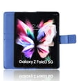 thumbnail image 5 of Dteck Wallet Case for Samsung Galaxy Z Fold 4,Ultra Slim PU Leather + Soft TPU with Crad Slot Stylus Pen Slot Shockproof KIckstand Magnetic Filp Case for Samsung Galaxy Z Fold 4 7.6 inch,Blue, 5 of 8