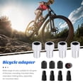 thumbnail image 3 of Aluminum Alloy Valve Adapter Bicycle Valve Adapter Presta to Converter Rustproof Corrosion Resistant Durable Bike Air Compressor Tool, 3 of 8