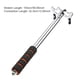 thumbnail image 3 of Qarigey Taco de billar Diseño telescópico Soporte de billar antideslizante ajustable Suministros deportivos Cues Bridge Pool Stick Disfraces de disfraces Horquilla baja Qarigey AP011655-02, 3 of 6