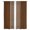 Brown, variant on Pink Beige Striped Sheer Curtains 54 Inch Length, Light Filtering Voile Curtain Panel, Modern Farmhouse Retro Lines Rod Pocket Drapes Window Treatments for Living Room Bedroom 52"x54"