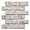 Light Brown, variant on Commomy 10 Pcs 3D Faux Brick Wall Panels Peel and Stick Wall Tile,Thin PVC Brick Panels,11.8"X11.8"