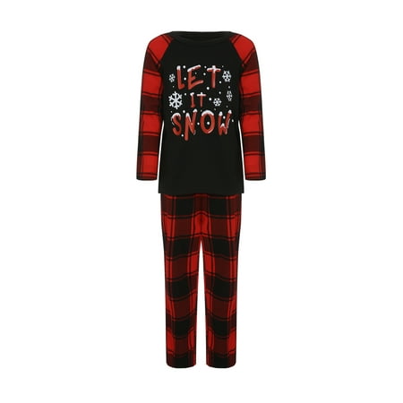 

COUTEXYI Christmas Family Matching Pajamas Set Women Men Kid Baby Jumpsuit Sleepwear Nightwear