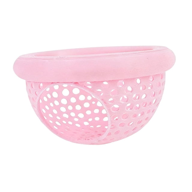 Anillo de alimentación para peces, ligero, liso y de fácil instalación. Alimentador para , ideal para camarones, tortugas, reptiles y bettas. Rosa