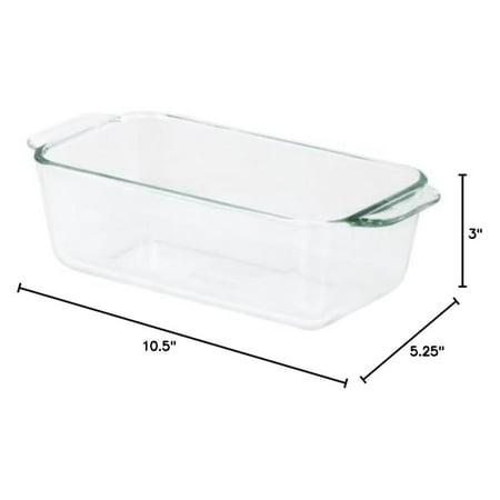 

1-1/2-Quart Loaf Dish 1 pack Clear