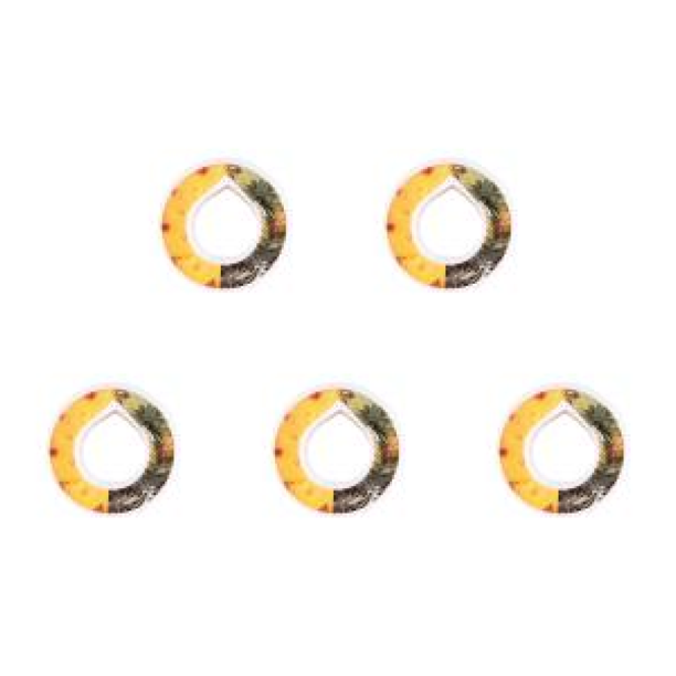 Cápsulas aromatizantes portátiles Beba más agua Taza de agua Anillo de fragancia (piña)