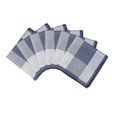 thumbnail image 5 of 6Pcs Pocket Square Hankies Cotton Men's for Women Men Birthday Blue, 5 of 9