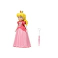 thumbnail image 3 of Nintendo Super Mario Movie 5 inch Princess Peach Action Figure with Umbrella Accessory, 3 of 11
