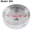 thumbnail image 2 of Unique Bargains 80mm Inner Dia 15 Flutes Oil Filter Cartridge Cap Wrench Tool Socket Remover, 2 of 2