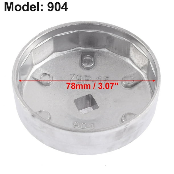 80mm Inner Dia 15 Flutes Oil Filter Cartridge Cap Wrench Tool