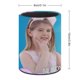 thumbnail image 2 of Carinha de Anjo-theme Cylinder Pen Holder Pencil Organizer with Flannel Lining PVC Leather Material Cardboard Base for study work 10*8CM, 2 of 6