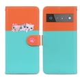 thumbnail image 2 of Compatible with Google Pixel 6 Pro Cute Animals Pattern Wallet Case with Card Slots Flip Cover, 2 of 5
