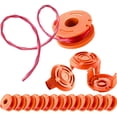 thumbnail image 1 of Bobina de repuesto de hilo para recortadora Dinheiro para recortadora de césped y tapa de carrete para recortadora de césped Tapa de carrete para recortadora, compatible con Worx WG180 WG163 WA0010, 1 of 5
