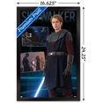 thumbnail image 3 of Star Wars: Ahsoka - Anakin Skywalker Wall Poster, 14.725" x 22.375" Framed, 3 of 5