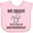 AD-Pink, variant on Inktastic Anesthesiologist Daddy Baby Gift Boys or Girls Baby Bib