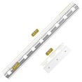 thumbnail image 3 of WowDIY Strip Curtain Hardware - Universal Mount Hanger - Mounting Brackets for Plastic Vinyl Strip Curtain - 35.7 Inch (Two 17.7 Inch Sections) C80, 3 of 3