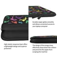 thumbnail image 4 of Pofeuu Colorful Lizards Print Laptop Carrying Case,13-15-Inch Laptop and Tablet, Sleek Design, Durable and Water-Repellent Fabric, Business Casual or School-15 inch, 4 of 8