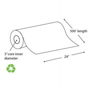 24" x 500' 20# Recycled Paper Wide Format Roll (Carton of 2 Rolls)