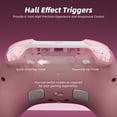 thumbnail image 6 of Pink RGB Gaming Headset and Upgraded Switch Pro Controller for Nintendo Switch/PC/IOS/Android/Steam with Hall Effect Joysticks Triggers Pink, 6 of 9