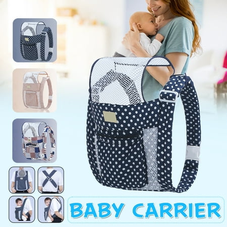 Lightweight All Carry Positions 3 in 1, Ergonomic All Season Baby & Child Infant Toddler Newborn Carrier Backpack Front Back Wrap Rider Sling Soft & Breathable