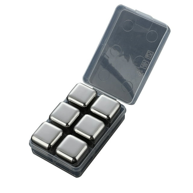 Ice Cubes Stones – Reusable Stainless Stones – Stones For Your Favorite Beverage – Reusable Ice Cube Stones Ideal For And(5ml)
