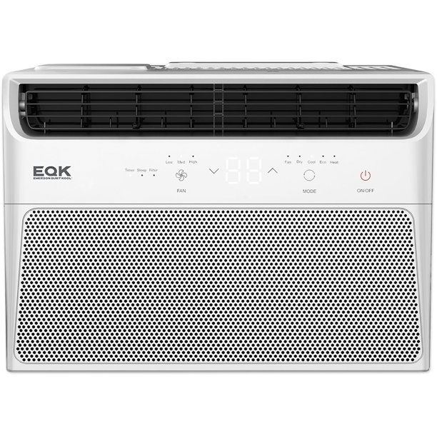 Emerson Quiet Kool 8000 Btu Heat And Cool Window Air Conditioner With Remote Control Walmart Com Walmart Com