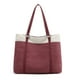 thumbnail image 1 of Bolso de un solo hombro, informal, de tela, de tendencia, para mujer, de color liso, de lona Joker, morado, 1 of 1