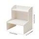 thumbnail image 3 of Estante de escritorio de madera de doble capa | Estante trapezoidal para libros, cosméticos y papelería | Organizador para dormitorio y oficina en casa, 3 of 6