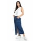 thumbnail image 2 of Falda midi de mezclilla Roman Fashion tono medio azul XCH, 2 of 6