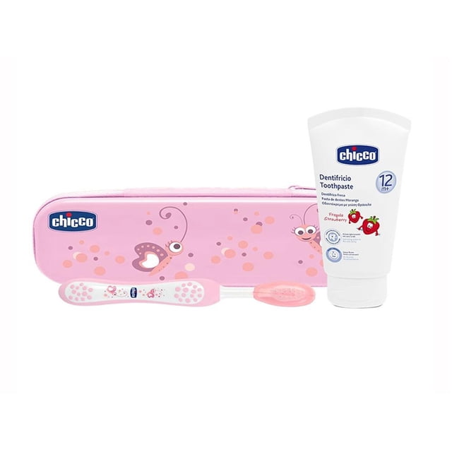 Set de Higiene Dental Chicco Rosa