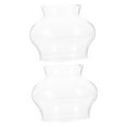 thumbnail image 5 of ULTNICE Replacement For Old Oil Lamp 2pcs Glass Chimney Lamp Shades Kerosene Lantern Globe, 5 of 8