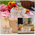 thumbnail image 3 of FOMIYES 4Pcs Cotton Linen Baking Basket Cloth Covers for Home Bread Proofing and Fermentation, 3 of 8