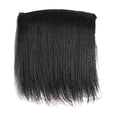 thumbnail image 2 of Pet Wig with Ties Funny Hairpiece Bowtie for Cats Dogs Party Photo Prop,Black, 2 of 6