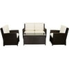 4-Piece Rattan Seating Group
