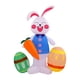 thumbnail image 2 of Adorno inflable de de Pascua con cuerdas resistentes al viento, ideal para decorar jardín exterior y césped., 2 of 9