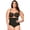 Black, variant on Body Hush Women's The Pinup Panty, Black, Medium