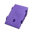 thumbnail image 2 of Portable Curb Ramp Wheelchair Threshold Ramp Kerb Ramp Non-slip shed ramp 16cm Purple, 2 of 7