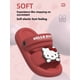 thumbnail image 3 of Miniso Sanrio Kuromi Eva Slippers Women's Summer Bathroom Indoor Home Cute Hello Kitty Melody Outer Wear Fashion Girls Slippers, 3 of 4