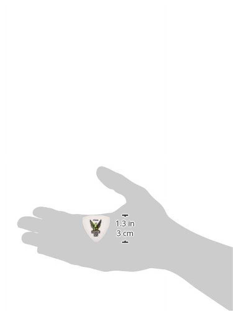 Clayton RT63 Acetal Polymer Rounded Triangle Guitar Picks, 0. 63 mm - 72 Pieces