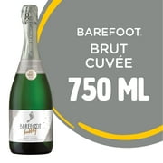 Barefoot Bubbly Brut Cuvee Sparkling White Wine, 750ml Bottle