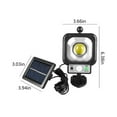 thumbnail image 3 of Kayannuo Solar Outdoor Lights, Motion Sensor Solar Powered Lights IP65 Waterproof,3 Modes, Wall Security Lights For Fence Yard Garden Patio Front Door, 3 of 7