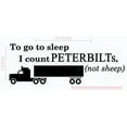 thumbnail image 6 of Bedroom Décor Count Peterbilts Not Sheep Boys Vinyl Wall Decals 23x8-Inch Black, 6 of 6
