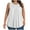 White, variant on fatyb Summer Tank Tops for Women Plus Size Pleated Sleeveless Shirts Flowy Loose Casual Tunic Blouses