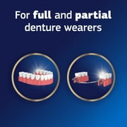 Fixodent Ultra Max Hold Secure Denture Adhesive Cream, Denture Glue, 2.2 oz, Dual Pack