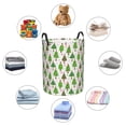 thumbnail image 4 of Fotbe Christmas Trees Cesto de Ropa con Asas, Cesto Impermeable de Gran Capacidad, Bolsa de Lavado para Dormitorio, Cesto de Ropa con Ruedas y Asas-Medium, 4 of 6