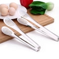 thumbnail image 3 of Nomeni Food Clips Cooking Tongs Clip Tongs Barbecue Stainless Kitchen Barbecue Steel Kitchen for Kitchen，Dining & Bar, 3 of 6