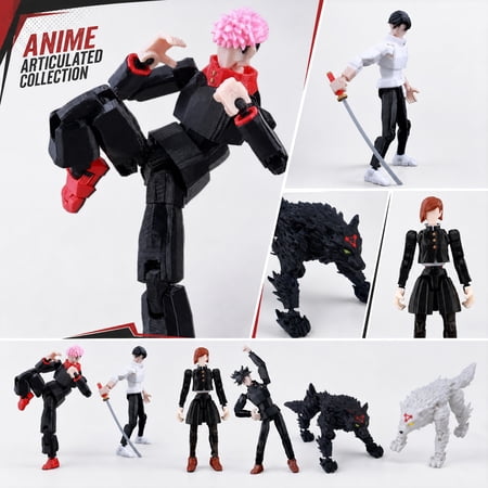 Dummy 13 Action Figure - 3D Printed Poseable Multi-Jointed Action Figure Lucky Dummy 13 Anime Robot Full Body Movability Doll Creative Gifts for Fans