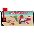 thumbnail image 2 of Santa Claus at The Beach Christmas Magnetic Mailbox Cover Oversized for Garden Yard Outdoor Decorations-20.8" x 25.5", 2 of 5